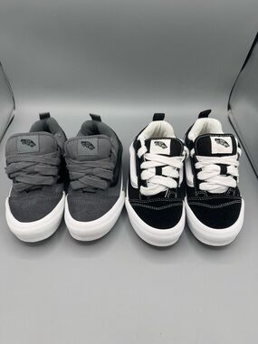 Two Youth Unisex Vans Knu Skool Shoes 2.5